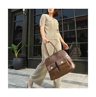 Women's The Zenith Shoulder Bag - Chocolate Brown