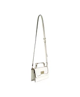 True Religion Studded Denim Flap Bag