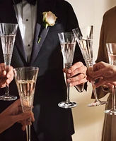 Waterford Lismore Diamond Toasting Flute 5.5 oz, Set of 2