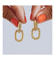 Ana Luisa - Double Hoop Earrings - Ash Double