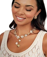 Ettika True Shell Pendant Necklace