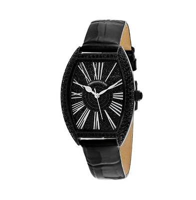 Christian Van Sant Women's Chic Black Dial Watch - CV4844