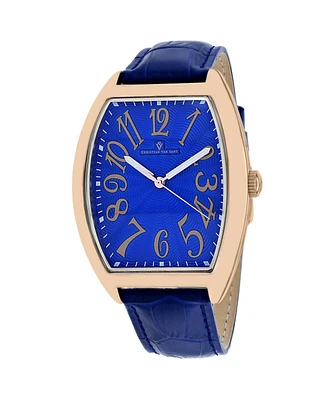 Christian Van Sant Men's Royalty Ii Blue Dial Watch - CV0376