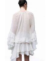 Nocturne Women's Flounce Blouse