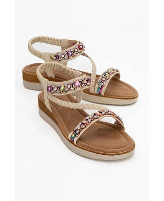 Prologue Shoes Yuan Braided Strap Sandal (Women)
