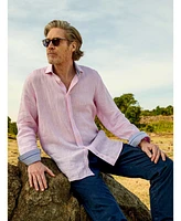Koy Clothing Men's Classic Long Sleeve Linen Shirt