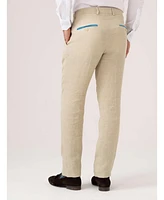 Koy Clothing Men's Linen Wool Silk Blend Trousers