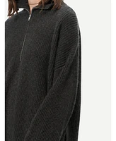 Gobi Cashmere Women's Cashmere Quarter-Zip Sweater