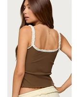 Edikted Women's Nashville Cowboy Graphic Tank Top