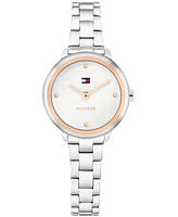 Tommy Hilfiger Women's Quartz Silver Tone Stainless Steel Bracelet Watch, 26mm
