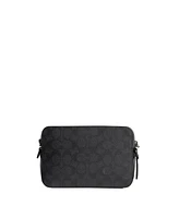 Coach Men's Charter 19 in Signature Canvas Crossbody