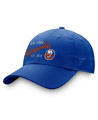 Fanatics Women's Royal New York Islanders Fundamental Adjustable Hat
