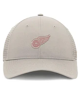 Fanatics Women's Tan Detroit Red Wings Authentic Pro Road Trucker Adjustable Hat