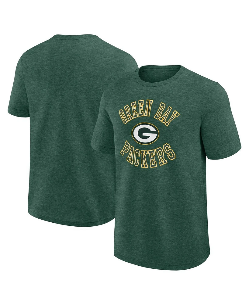 Logo Athletic Men's Heather Green Bay Packers Success T-Shirt