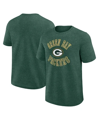 Logo Athletic Men's Heather Green Bay Packers Success T-Shirt
