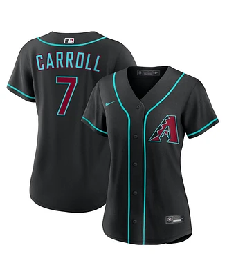 Nike Women's Corbin Carroll Black Arizona Diamondbacks Alternate Replica Jersey