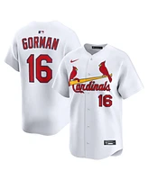 Nike Men's Nolan Gorman White St. Louis Cardinals Home Limited Player Jersey