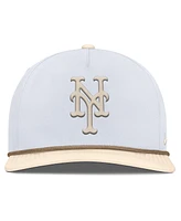 Nike Men's White/Cream New York Mets Pro Performance Snapback Hat