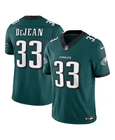 Nike Men's Cooper DeJean Midnight Green Philadelphia Eagles Team Vapor F.u.s.e. Limited Jersey