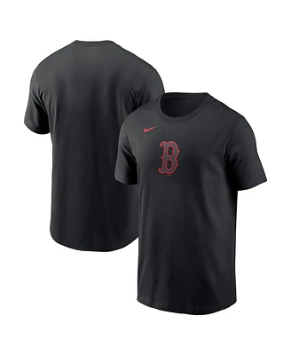 Nike Men's Black Boston Red Sox Color Pop T-Shirt