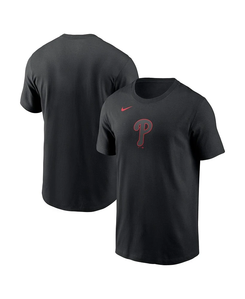 Nike Men's Black Philadelphia Phillies Color Pop T-Shirt