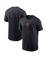 Nike Men's Black Philadelphia Phillies Color Pop T-Shirt