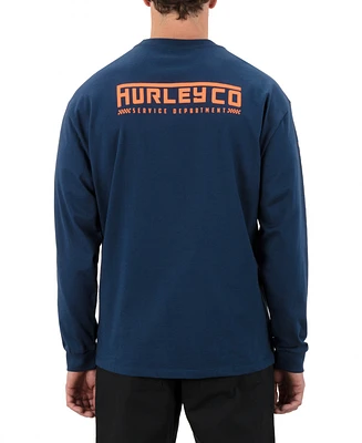 Hurley Men's Dept Long Sleeve T-Shirt