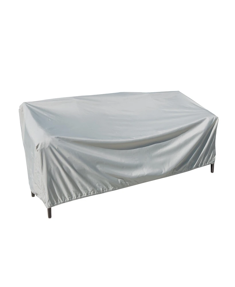 Mondawe 96"W x 42"D x 43"H X-Large Sofa/Curved Sofa Protective Cover