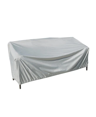Mondawe 96"W x 42"D x 43"H X-Large Sofa/Curved Sofa Protective Cover