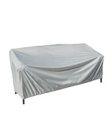 Mondawe 96"W x 42"D x 43"H X-Large Sofa/Curved Sofa Protective Cover