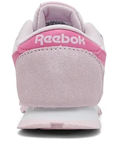 Reebok Toddler Girls Classic Nylon Stretch Lace Casual Sneakers from Finish Line