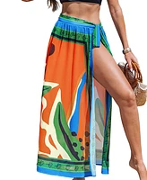 Cupshe Women's Sunset Paradise Tropical Cover-Up Sarong