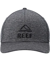Reef Men's Heathered Black Grand Flex Hat