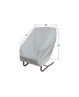 Mondawe 36"W x 41"D x 34"H Rocking Chair Protective Cover with Elastic
