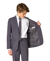 OppoSuits Big Boys Charcoal Suit