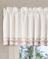 Royal Court Avant Garden Window Straight Valance, 18" x 88"