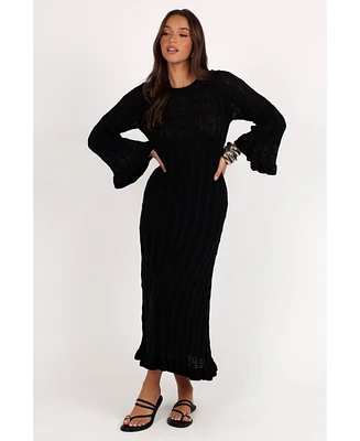 Petal and Pup Colter Long Sleeve Maxi Dress