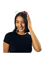 Hello Kitty Ears & Bow Cosplay Glitzy Metal Headband