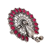 Sohi Peacock Statement Ring