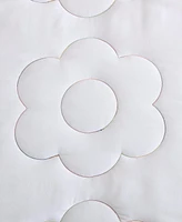 Betsey Johnson Rainbow Stitch Reversible -Pc. Quilt Set