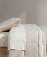 Calvin Klein Washed Solid Reversible Plush 5-Pc. Comforter Set, Twin/Twin Xl