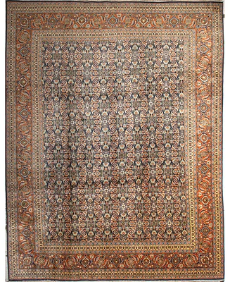 Bashian One of a Kind Tabriz 535024 9'8''x12'6'' Area Rug
