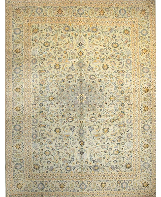 Bashian One of a Kind Kashan 625490 10'9''x14'2'' Area Rug