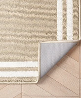 Laura Ashley Double Border Tufted 2-Pc. Runner Rug Set