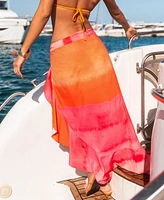 Cupshe Women's Last Light Ombre Cover-Up Sarong