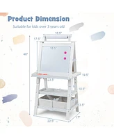 3 in 1 Double-Sided Storage Art Easel