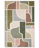 Oriental Weavers Tisdell TIS02 3'9"x5'2" Area Rug