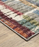 Oriental Weavers Tisdell TIS12 3'9"x5'2" Area Rug