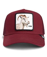 Goorin Bros Men's Burgundy Himothy Adjustable Trucker Hat