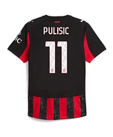Puma Men's Christian Pulisic Red Ac Milan 2025/26 Home Authentic Player Jersey